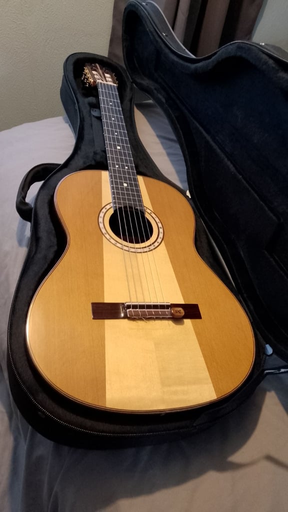 Juan Monte's flamenco guitar 