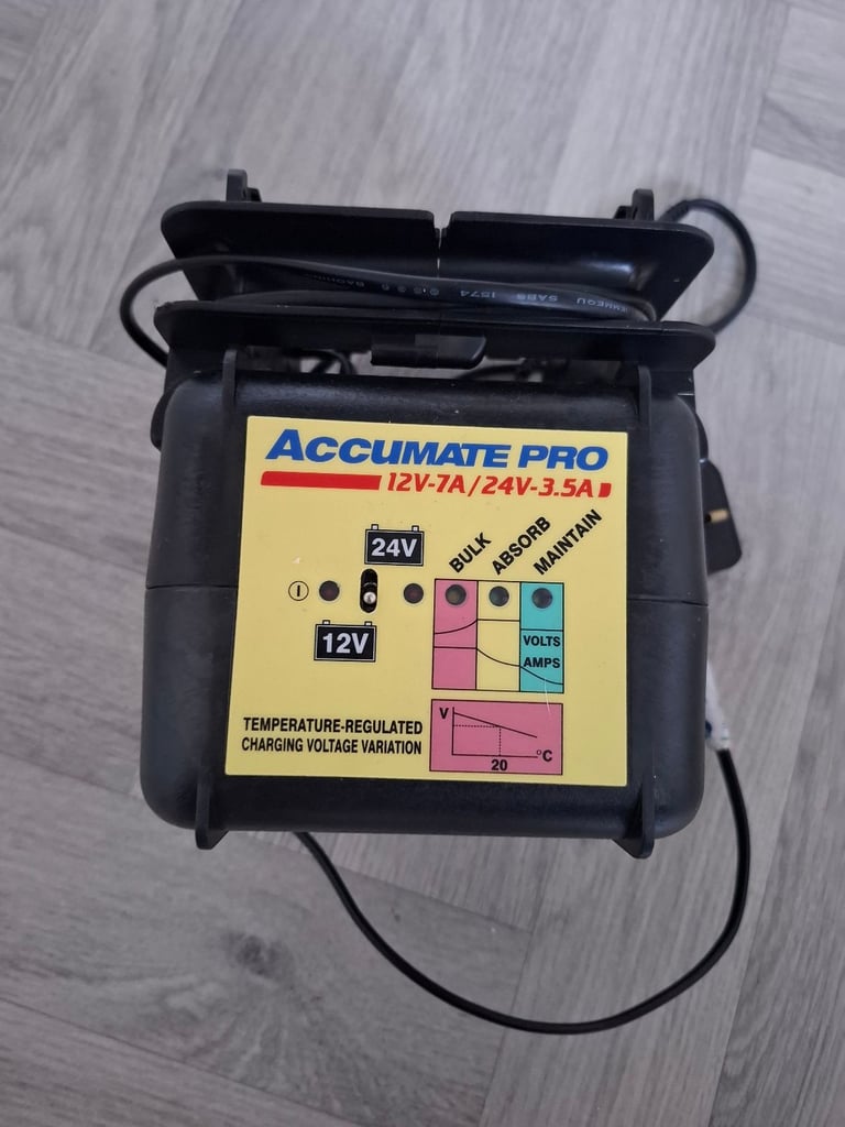 image for Battery Charger Accumate Pro 12V-24V (Ref.Tecmate: TM202)