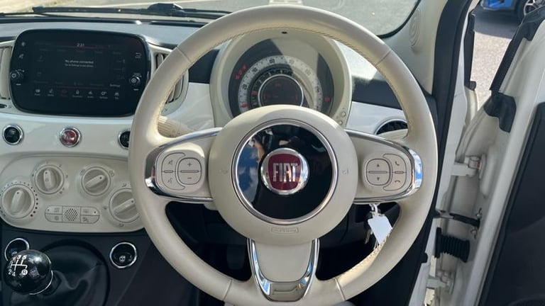 2019 Fiat 500 1.2 Lounge Hatchback 3dr Petrol Manual Euro 6 (s/s) (69 bhp) Manual Hatchback Petro...