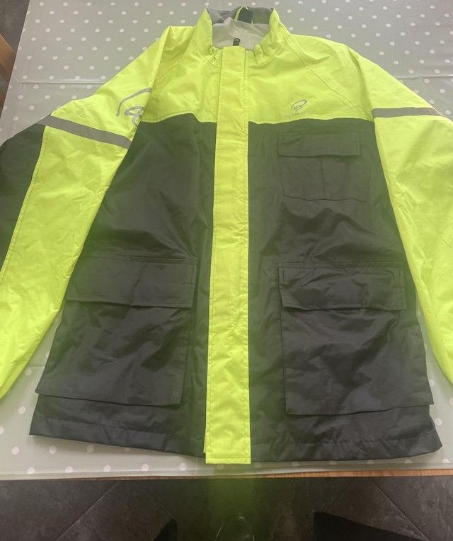 image for New Black Spectre Waterproof Motorcycle Over Jacket-Medium