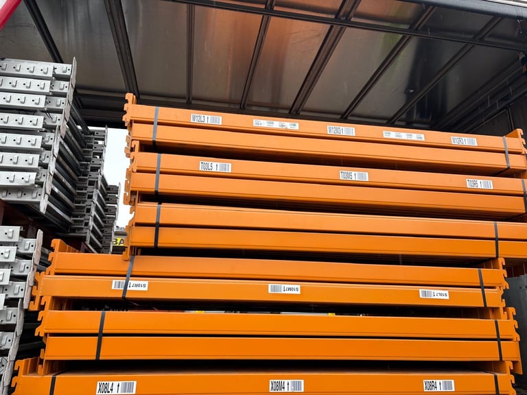 HEAVY DUTY WAREHOUSE PALLET RACKING UPRIGHTS 6m x 1100mm | in Caldicot ...