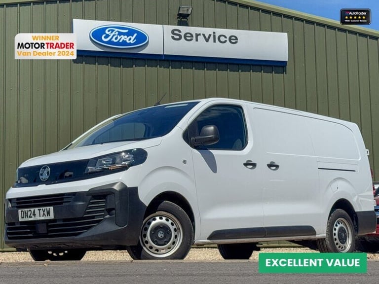2024 Vauxhall Vivaro LWB L2H1 Low Roof F3100 Prime Air Con Cruise EURO 6 Panel Van Diesel Manual