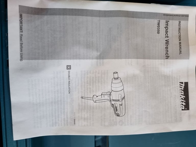 Makita Impact Wrench - Brand New - TW0250 1/2Inch 500W 110volt - £145