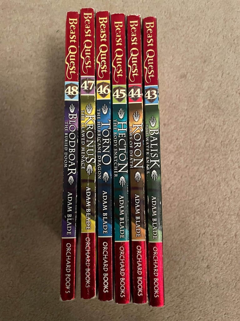Large Bundle of Beast Quest Books