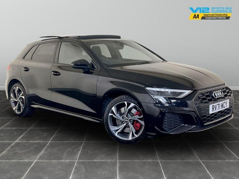 image for 2021 Audi A3 1.4 TFSIe 45 S line Competition Sportback S Tronic Euro 6 (s/s) 5dr 13kWh A Hatchbac...