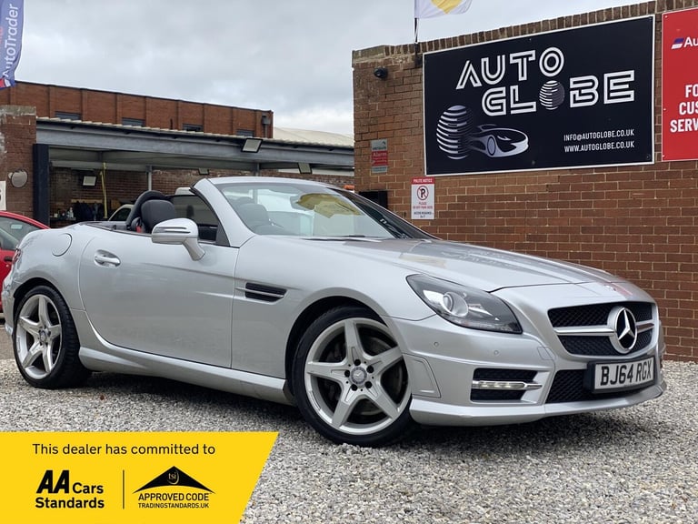 2014 Mercedes-Benz SLK 1.8 SLK200 AMG Sport G-Tronic+ Euro 5 (s/s) 2dr CONVERTIBLE Petrol Automatic