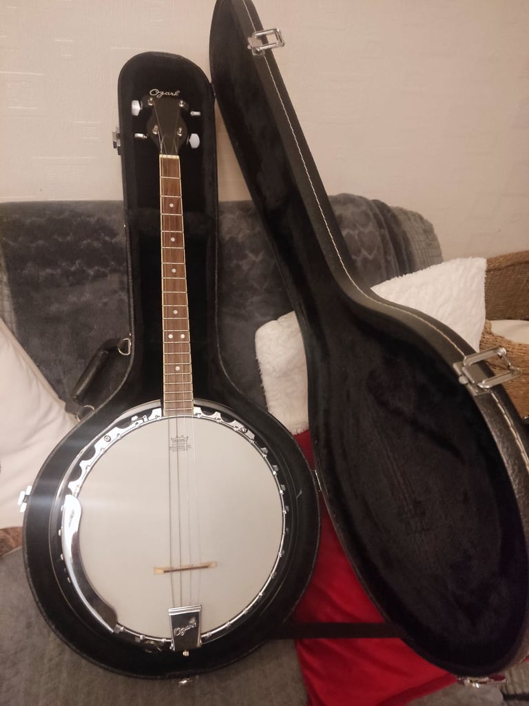 Ozark 4 string Banjo. 