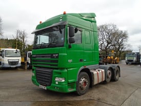 2012 (62) DAF 105 XF.460 6X2 TRACTOR UNIT WITH TIPPING HYDRAULICS 