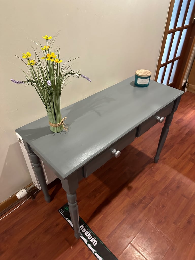 Grey Console Table - Can Deliver