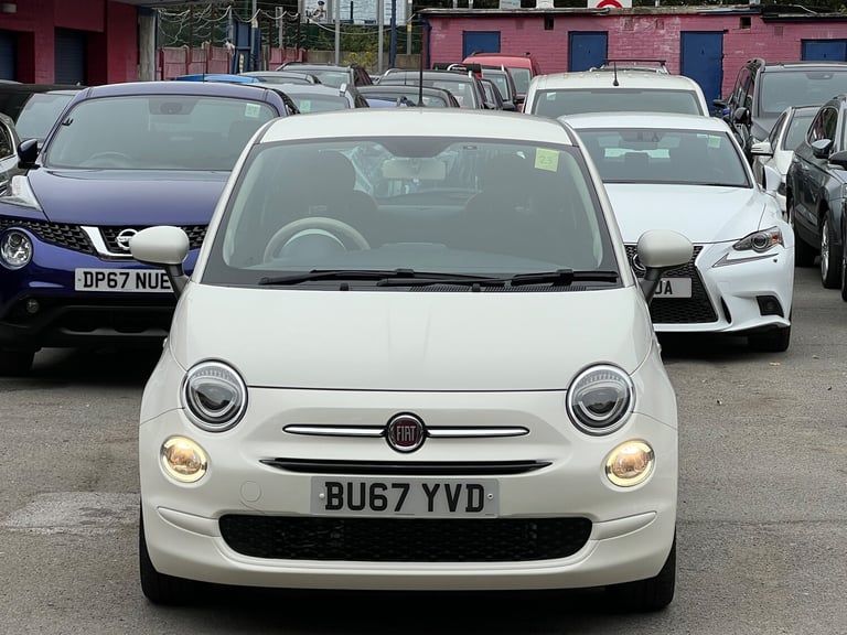 2017 Fiat 500 1.2 ECO Pop Star Hatchback 3dr Petrol Manual Euro 6 (s/s) (69 bhp)
