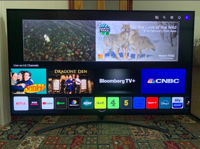 LG 55UP78006LB 55 Inch Smart 4K Ultra HD HDR LED TV with Google Assistant & Amazon Alexa