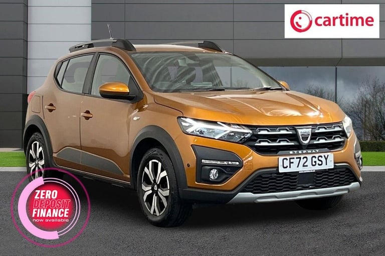 2023 72 DACIA SANDERO STEPWAY 1.0 TCE PRESTIGE HATCHBACK 5DR PETROL CVT EURO 6 (