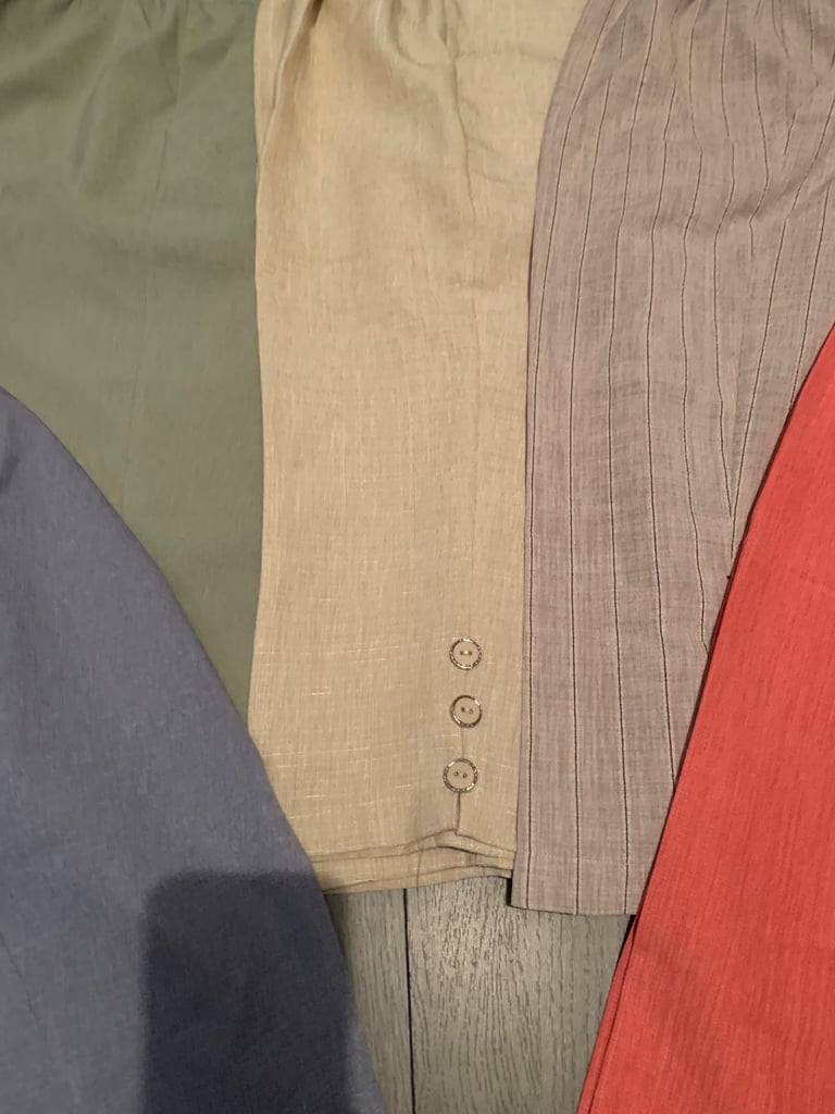 Ladies cropped pants bundle size 14-16