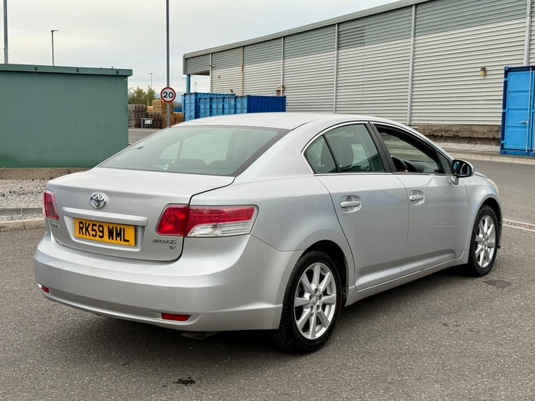 2009 Toyota Avensis 1.8 V-Matic TR Euro 4 4dr SALOON Petrol Manual
