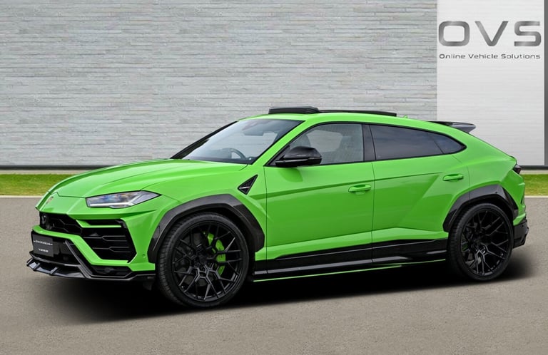 LAMBORGHINI URUS [URBAN NERO] 4.0T V8 BI-TURBO PETROL AUTO 4X4 2022 [71] GREEN