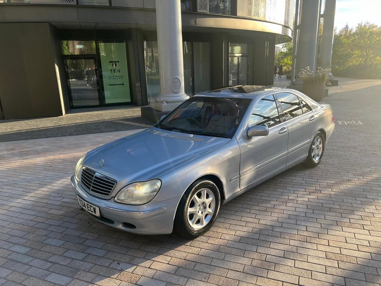 2001 Y Reg Mercedes Benz S Class S500 V8 306 Bhp Low Mileage Ulez Complaint Rare Colour W220