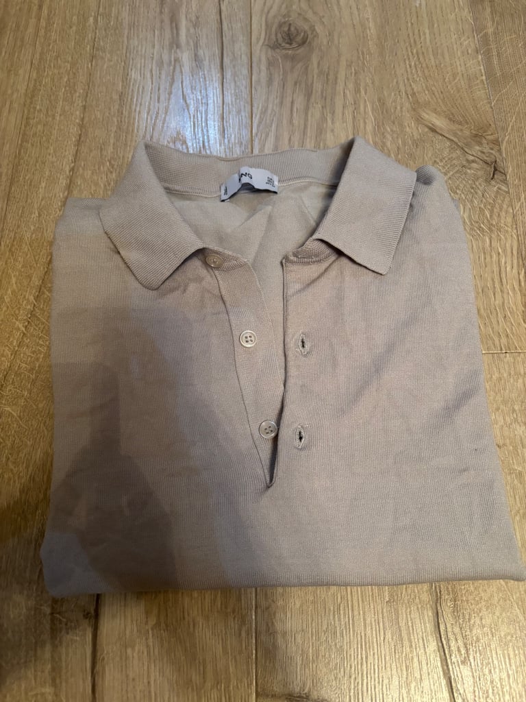 image for Mango polo shirt, small in mens, pick up only 