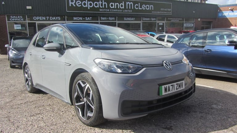 2021 Volkswagen ID3 Pure Performance 45kWh Life Hatchback 5dr Electric Auto (150 ps) Hatchback EL...