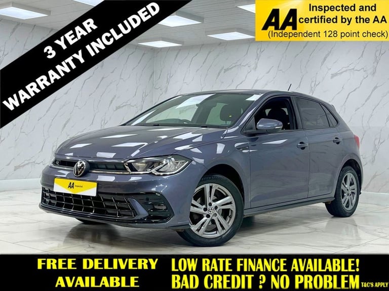2022 Volkswagen Polo 1.0 TSI R-Line Hatchback 5dr Petrol Manual Euro 6 (s/s) (95 ps) Hatchback Pe...
