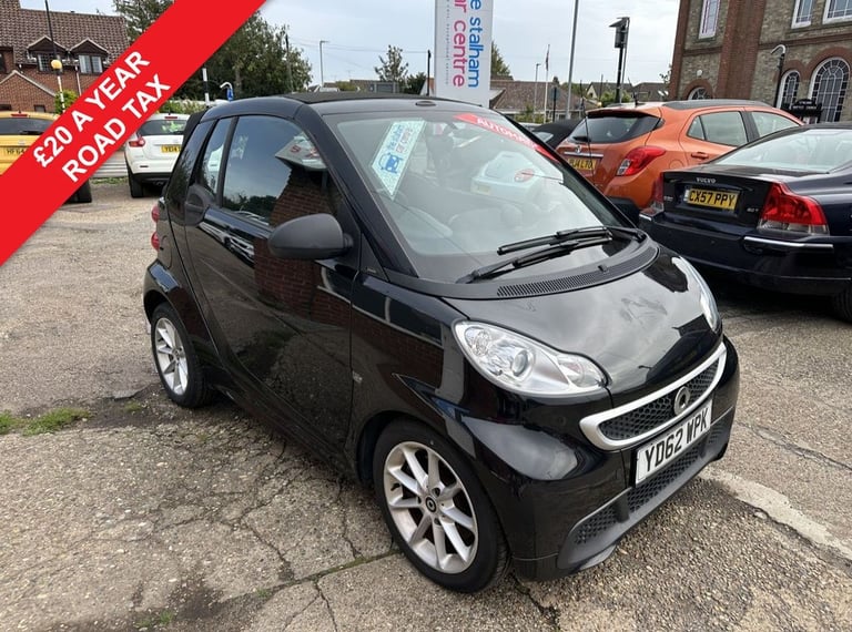 2013 smart fortwo Passion mhd 2dr Softouch Auto [2010] CONVERTIBLE PETROL Automatic