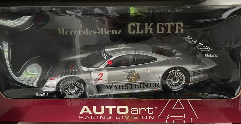 image for Autoart Mercedes Benz CLK GTR 1/18