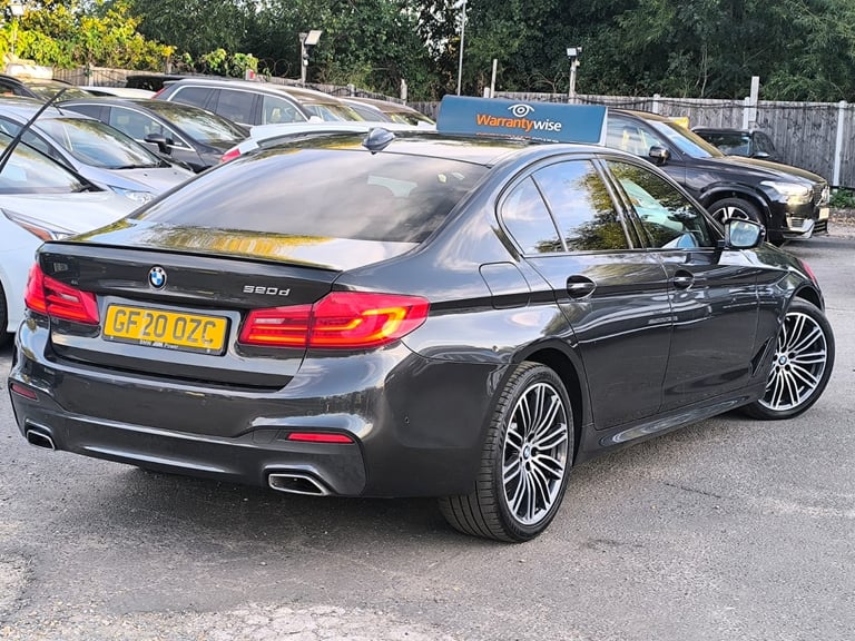 2020 BMW 5 Series 2.0 Diesel Hybrid PCO Ready 520d MHT M Sport 5 Seats 4dr Euro 6 ULEZ Free SALOO...