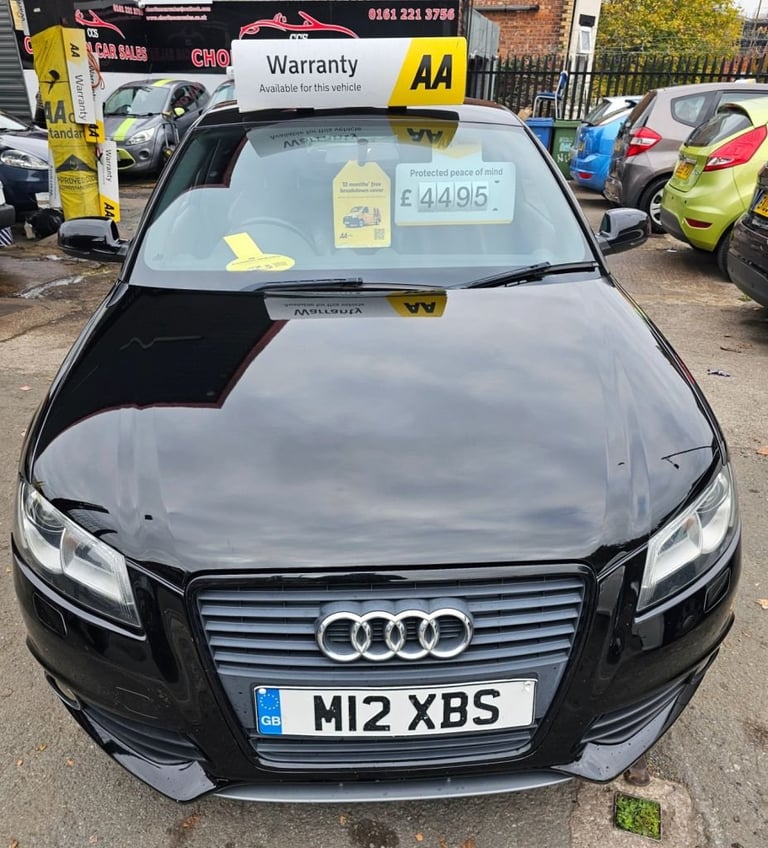 2012 Audi A3 2.0 TDI Black Edition Hatchback 3dr Diesel Manual Euro 5 (s/s) (170 ps) Hatchback Di...