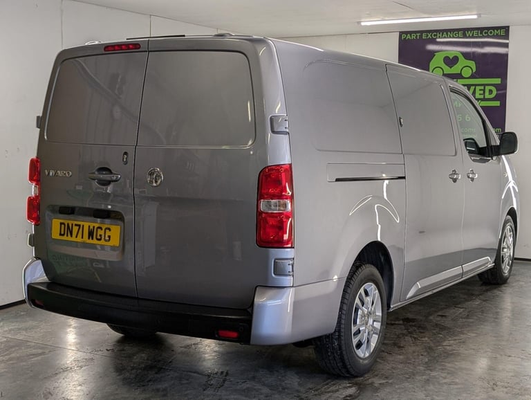 2022 Vauxhall Vivaro 2.0 Turbo D 3100 Sportive L2 H1 Euro 6 (s/s) 5dr PANEL VAN Diesel Manual