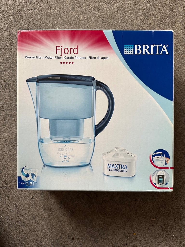 image for Brita fjord 2.6l water filter jug  new
