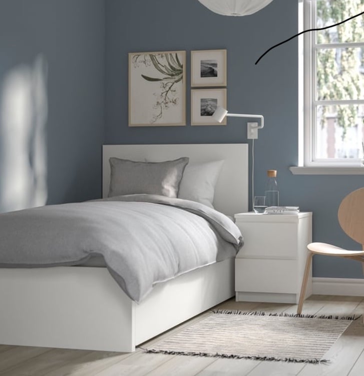 IKEA single bed and mattress 