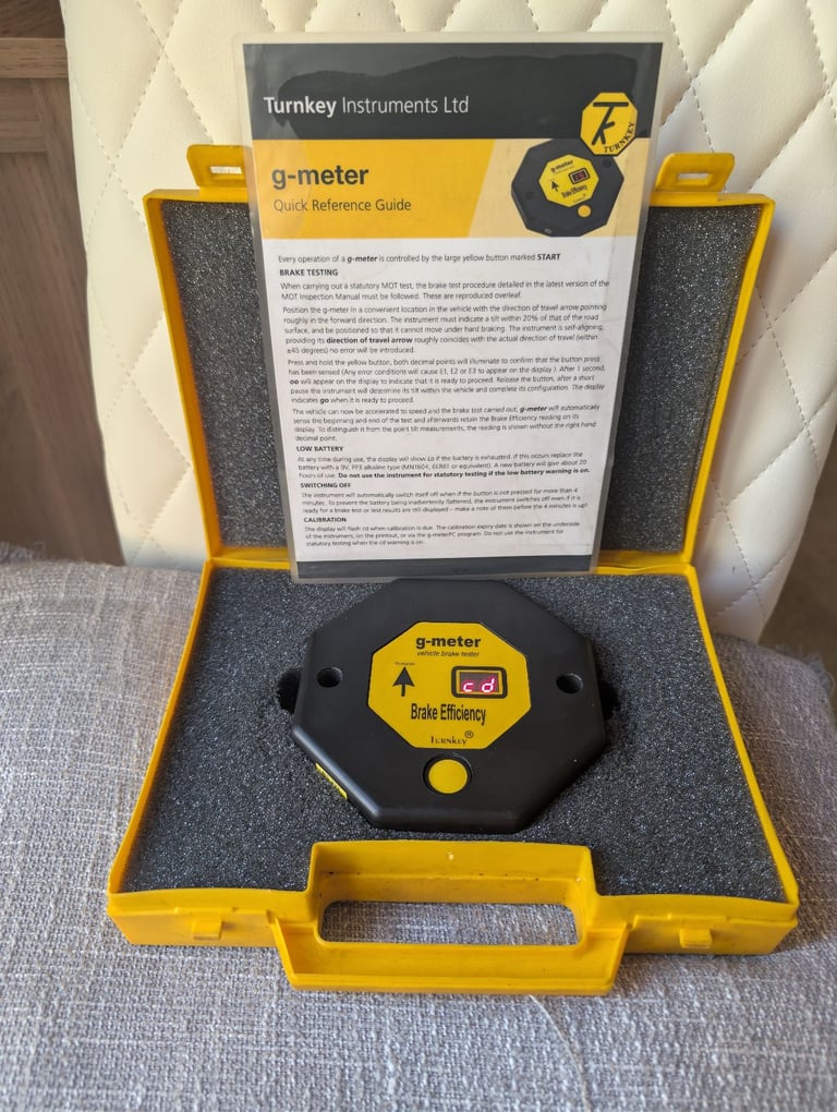 image for Turnkey G Meter Break Tester 