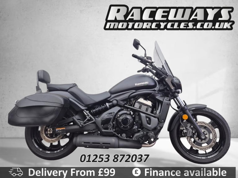 KAWASAKI VULCAN S 2021 21 PLATE 1,278 MILES BLACK USED MOTORCYCLE 649CC