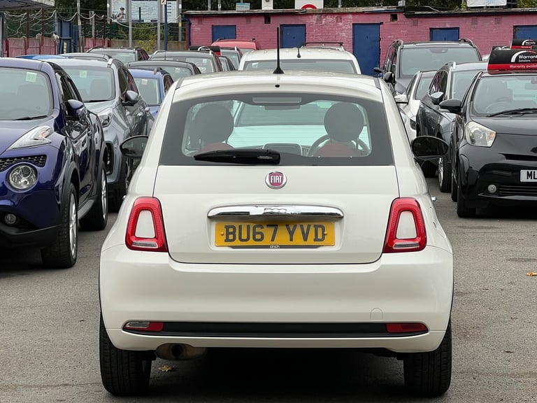 2017 Fiat 500 1.2 ECO Pop Star Hatchback 3dr Petrol Manual Euro 6 (s/s) (69 bhp)