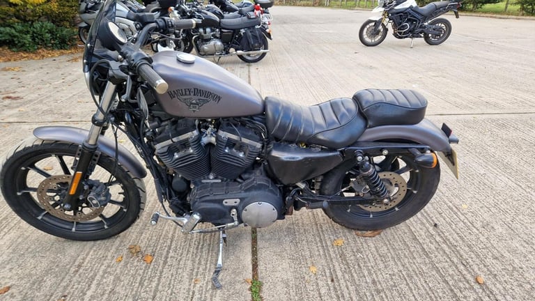 2016 16 HARLEY DAVIDSON XL 883 N IRON 16 SPORTSTER GREY XL883 CUSTOM CRUISER