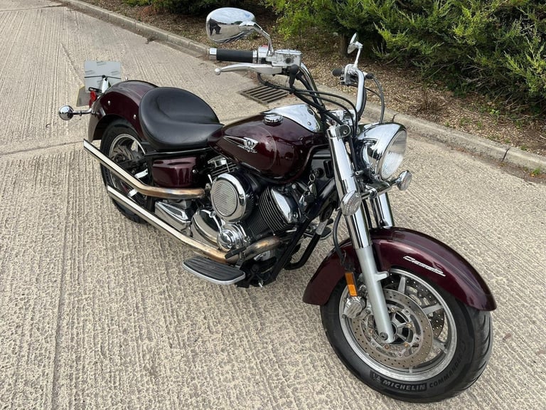 2007 07 YAMAHA XVS1100 DRAGSTAR XVS 1100 CUSTOM CRUISER 13k MILES