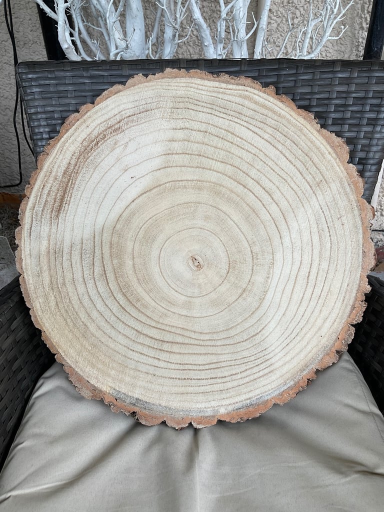 Wedding/Christmas - 5 Rustic wood slice’s 