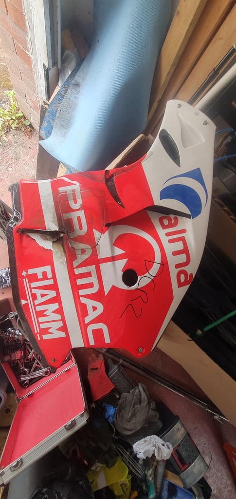 image for Moto GP Ducati Carbon Fibre Race Fairing 2018 Alma Pramac - Jack Miller or Danilo Petrucci