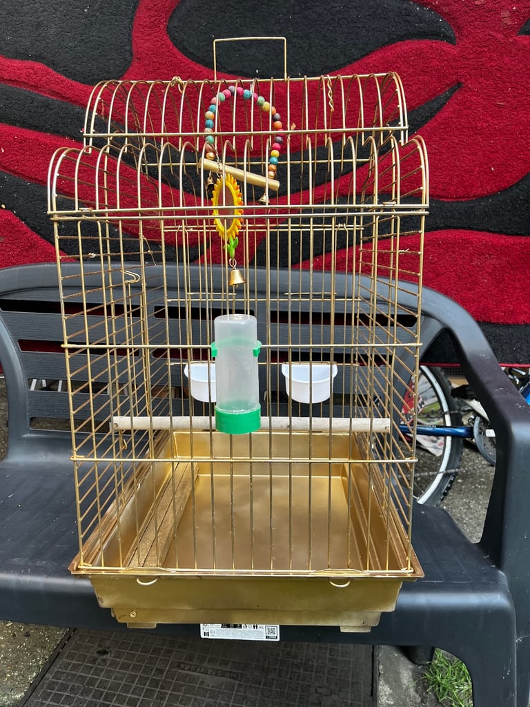 Gold Bird Cage