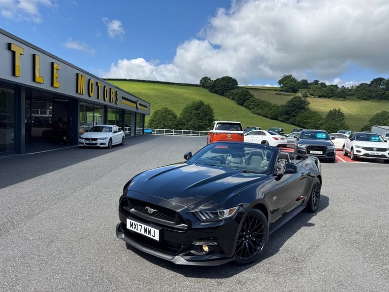 2017 17 FORD MUSTANG 5.0 V8 GT CONVERTIBLE 2DR PETROL SELSHIFT EURO 6 (416 BHP)
