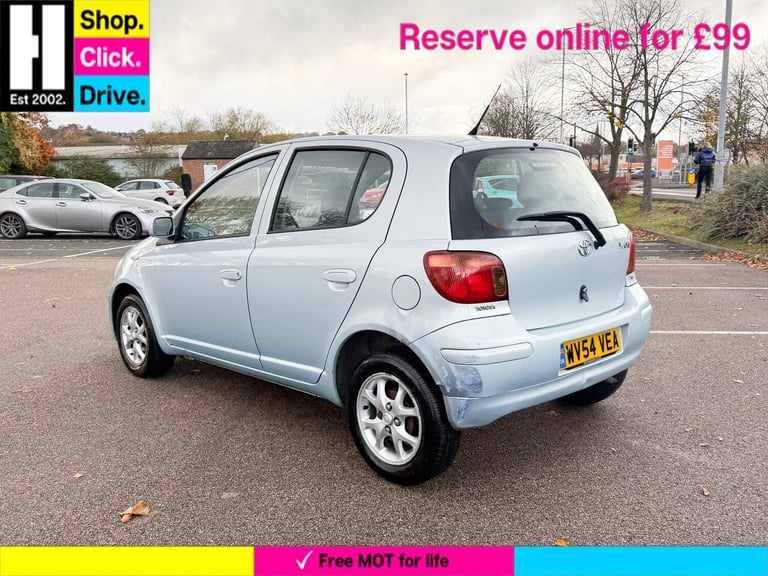 Toyota Yaris 1.3 VVT-i Blue Hatchback 5dr Petrol Manual (133 g/km, 85 bhp) Petrol Manual - Image 8