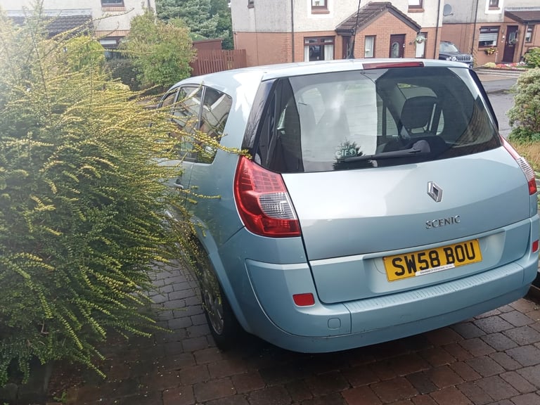 CHEAPEST LOW MILEAGE 7 SEATER MPV IN SCOTLAND GRAND SCENIC ULEZ COMPLIANT MOT AUG 26 