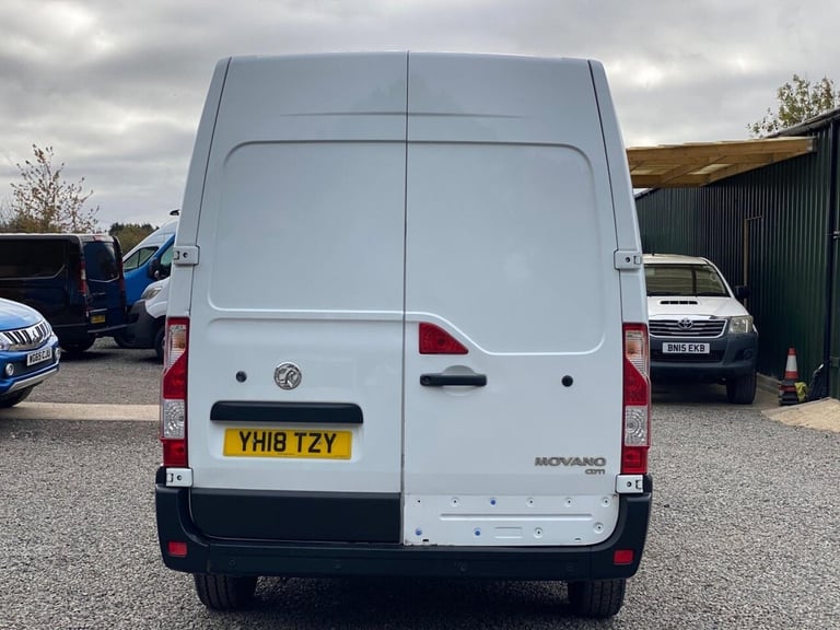 2018 Vauxhall Movano 2.3 CDTI H2 Van 130ps PANEL VAN DIESEL Manual