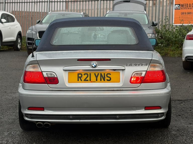 2001 BMW 3 Series 320 Ci SE 2dr CONVERTIBLE PETROL Manual
