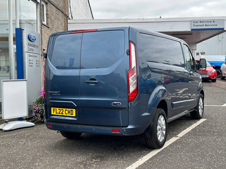 2022 Ford Transit Custom 2.0 EcoBlue 130ps Low Roof Limited Van PANEL VAN DIESEL Manual
