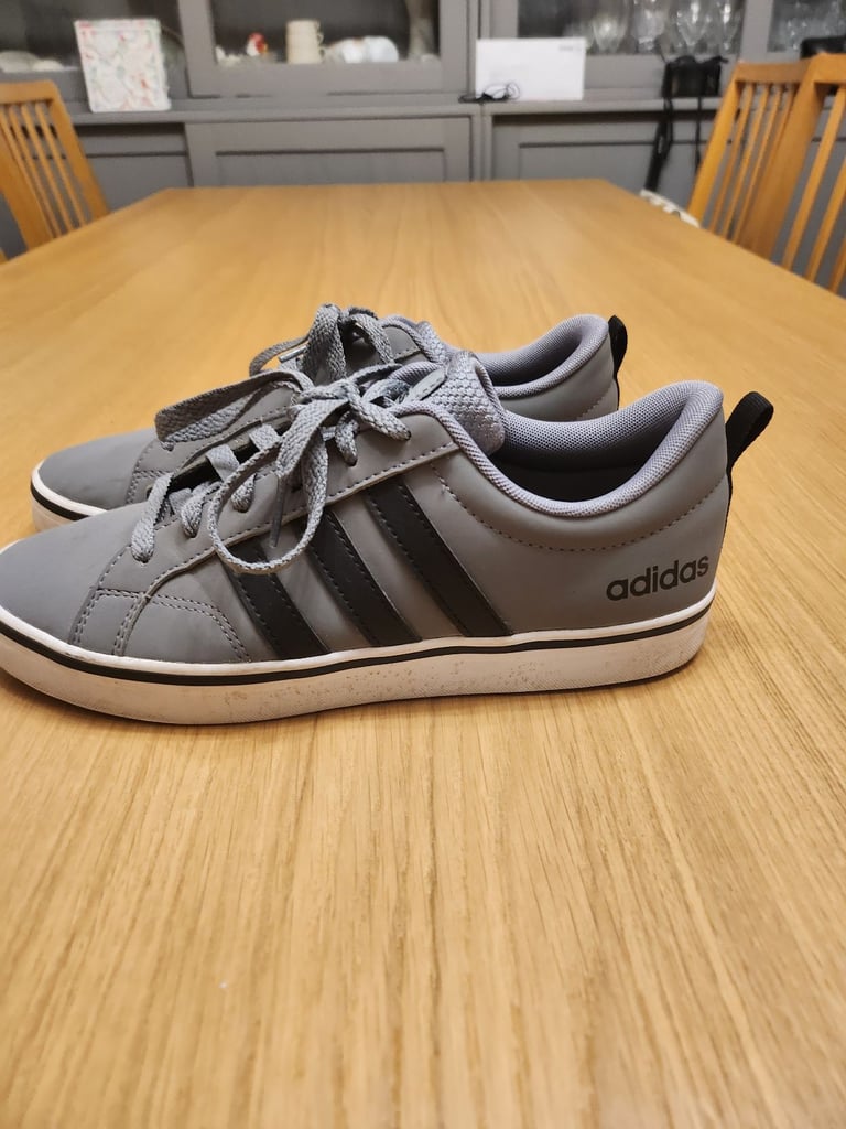 Adidas grey trainers