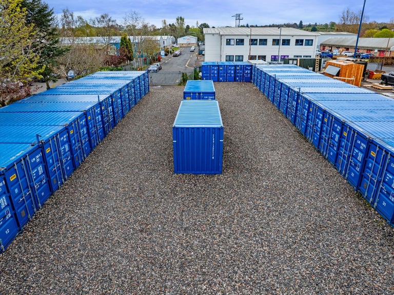 Container Self Storage Units – Linlithgow & Bo’ness – 24/7 Secure Access