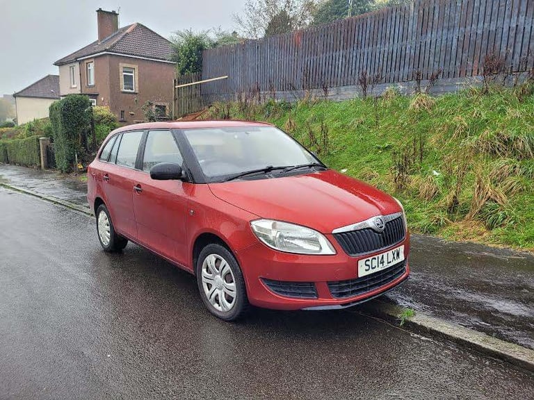 Skoda, FABIA, Estate, 2014, Manual, 1598 (cc), diesel 5 doors with towbar