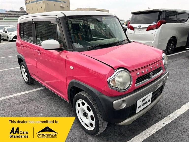 2016 Suzuki Hustler HYBRID X 660cc Auto Kei Car Candy Pink Hatchback Automatic