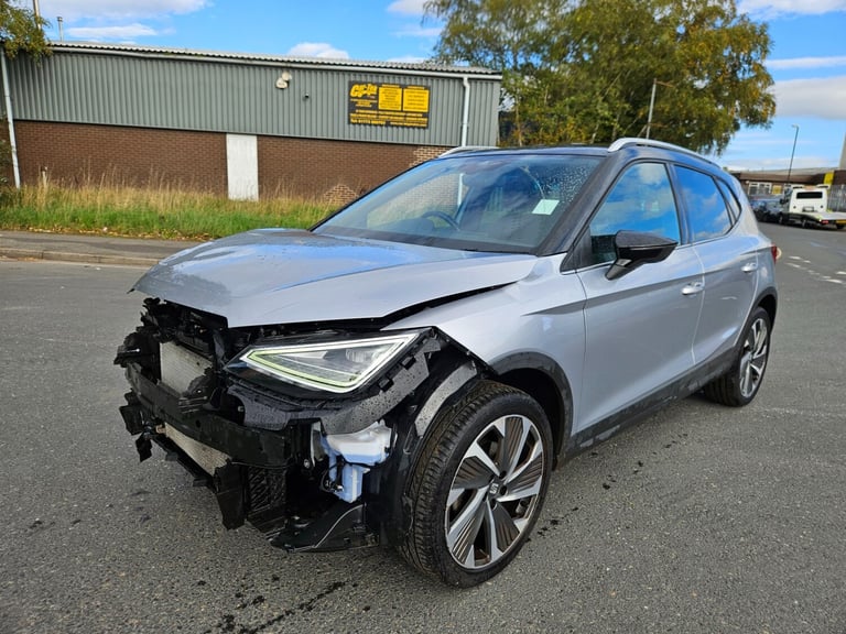 2024 SEAT ARONA 1.0 TSI 115 FR Sport 5dr DSG Auto Silver Damaged Salvage
