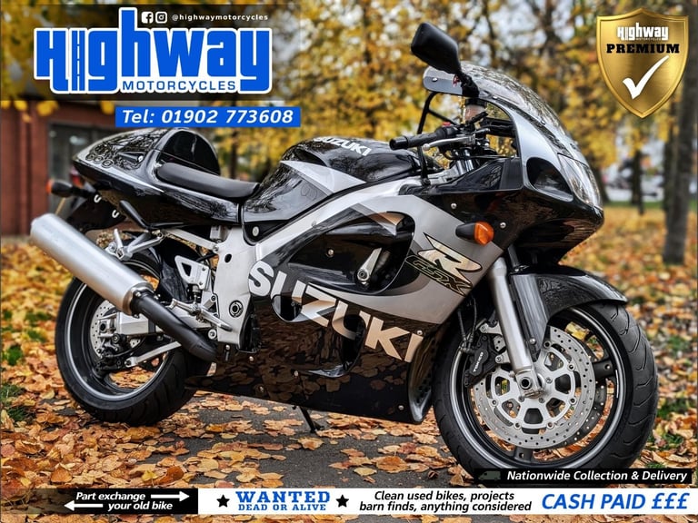 2000 Suzuki GSXR 600 SRAD *Time Warp* (12k Miles) with Warranty & 12 Months MOT